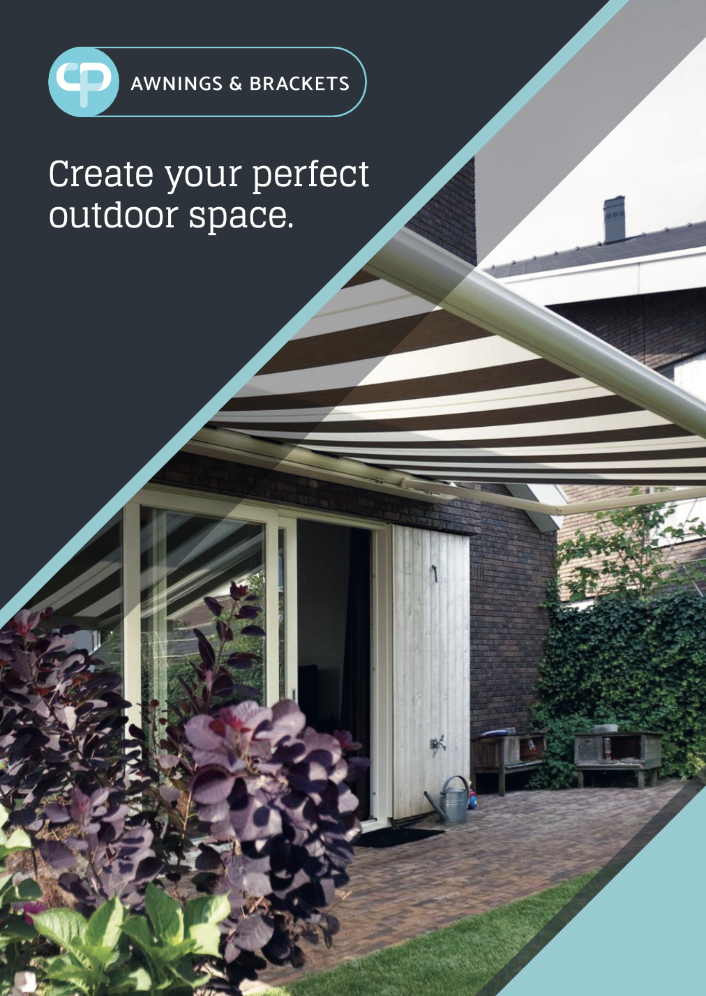 Candp group awnings brochure cover