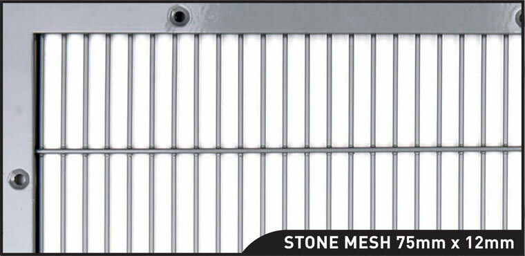 Stone Mesh 75mm x 12mm